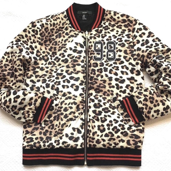 leopard track jacket